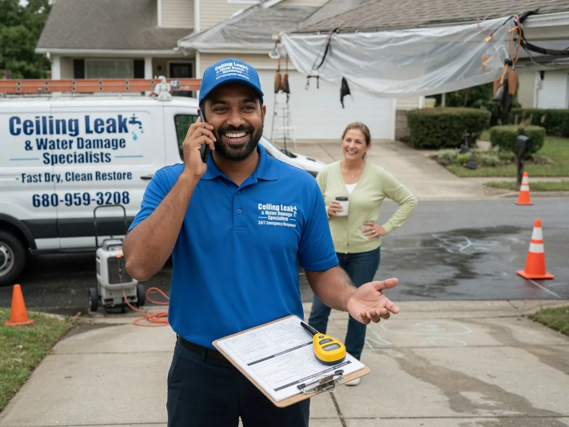 Ceiling Leak Cleanup East Smethport, PA FAQs